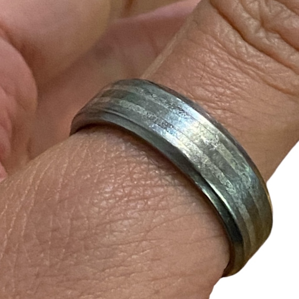 Titanium ring. Shuzi. Sz 11